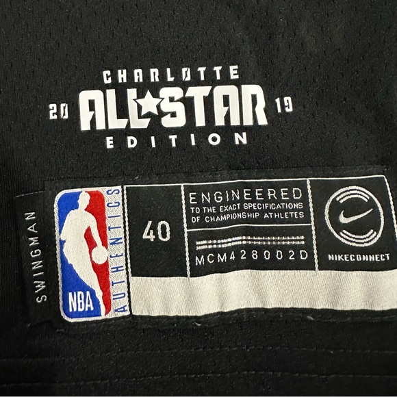 100% Authentic Kyrie Irving 2019 NBA All Star Jersey Size 40 S Mens - Celtics - Picture 6 of 6